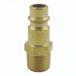 HI-FLO V-STYLE 1/4" MNPT BRASS P